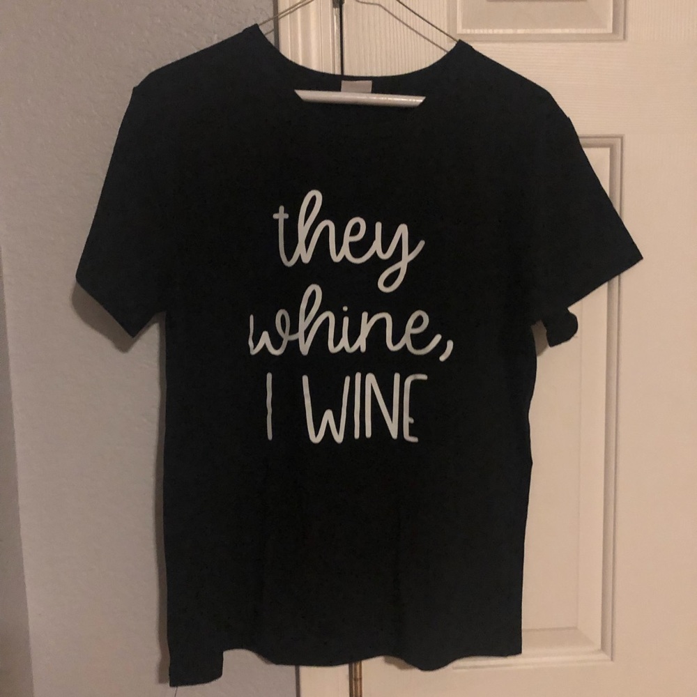 Black T-Shirt Type Top